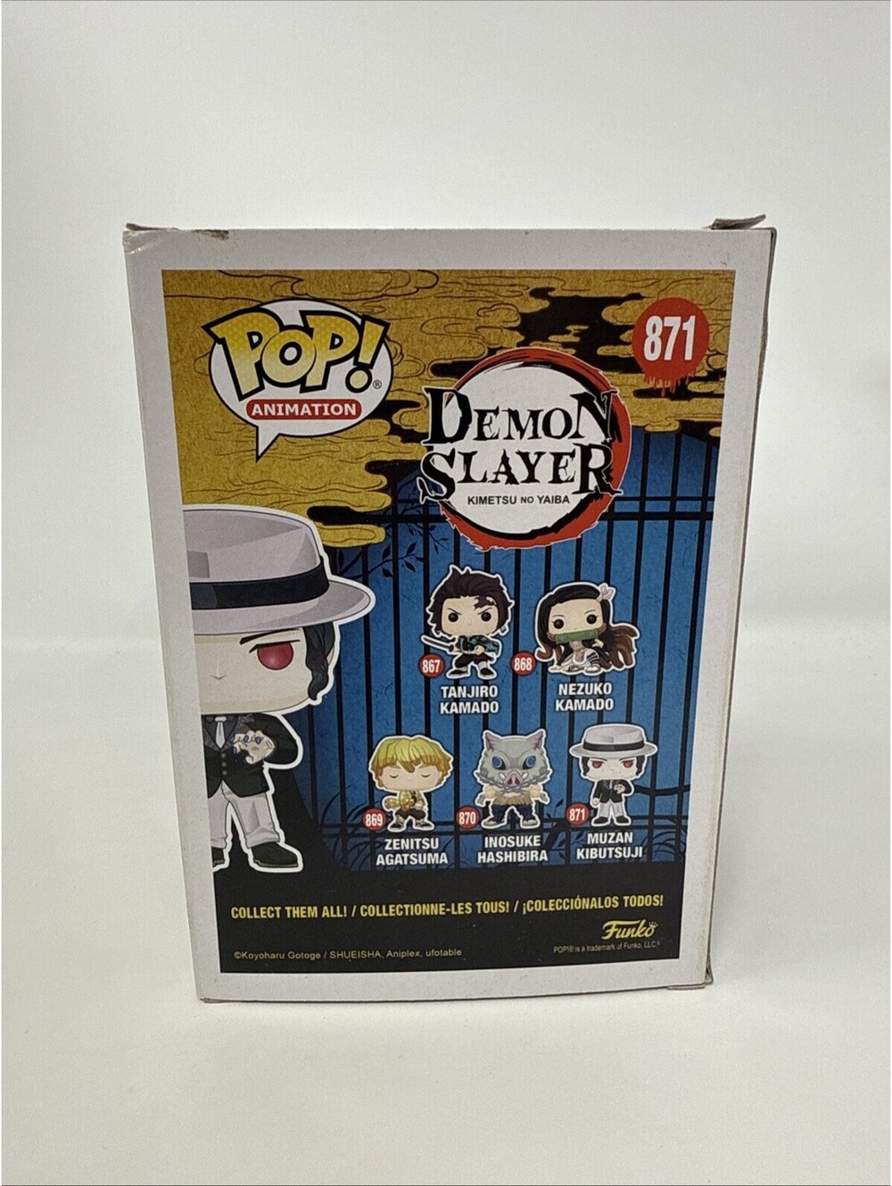 FUNKO POP! DEMON SLAYER MUZAN KIBUTSUJI FIGURE #871 - Picture 4 of 6